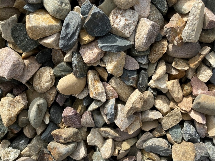 Clear crushed rock Prince George BC — 3/4 inch and 1.5 inch drainage aggregate